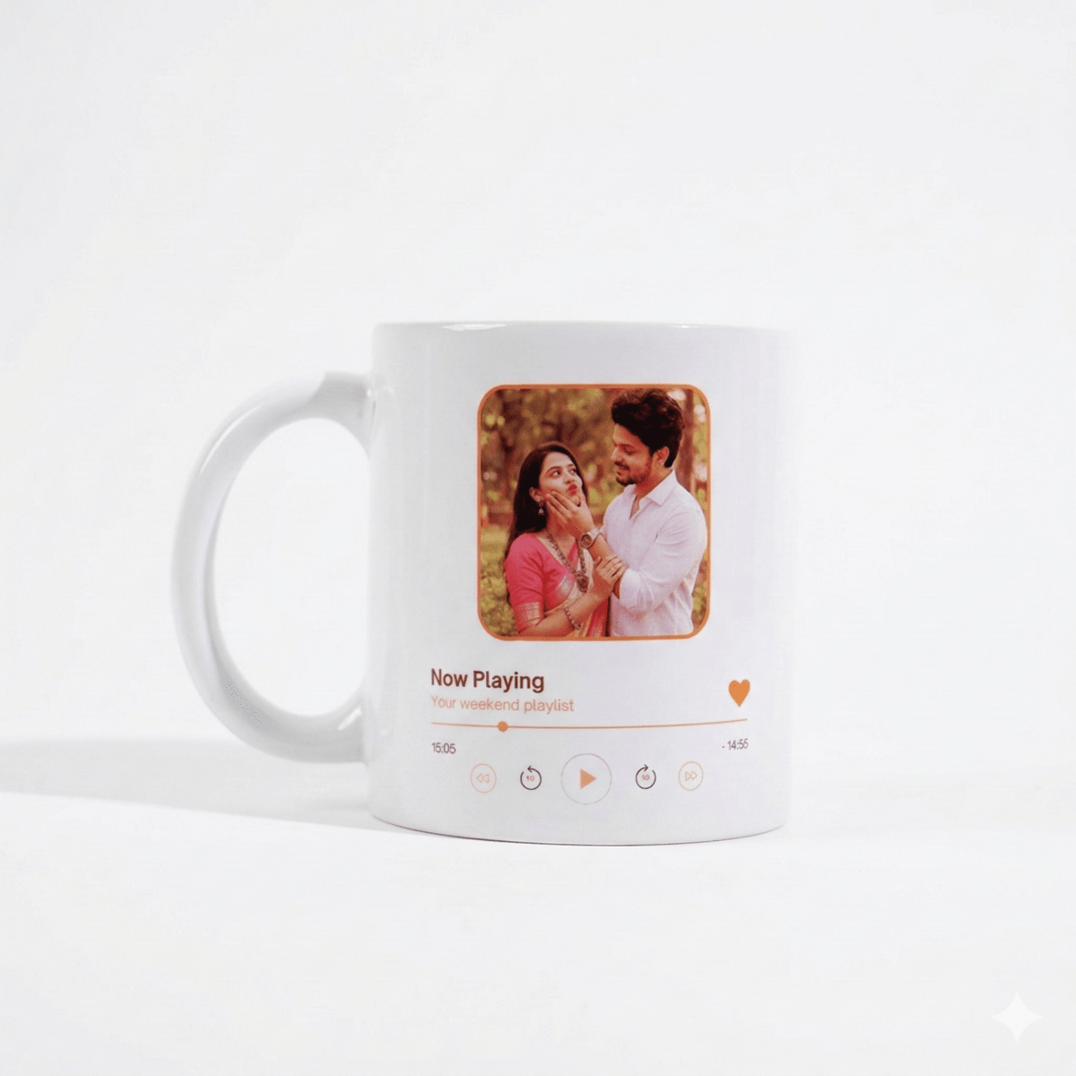 Couple Playlist Personalized Mug - Memories InsiteCOUPLE PLAYLIST MUG